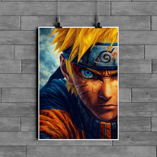 Naruto Uzumaki Poster – Naruto Anime Wall Art
