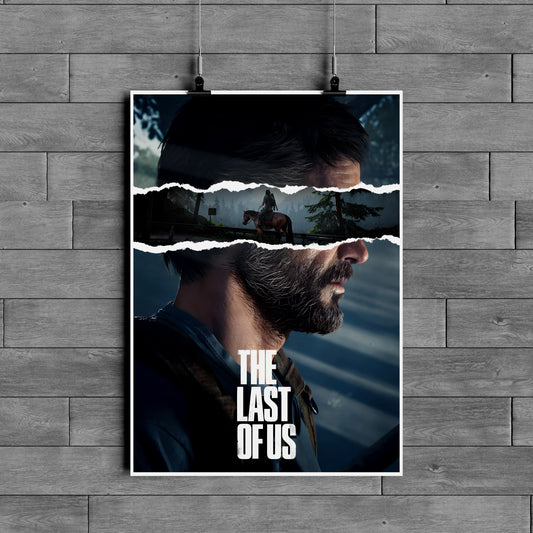 The Last of Us Poster – Joel Cinematic Wall Art | Survival Game Aesthetic Decor
