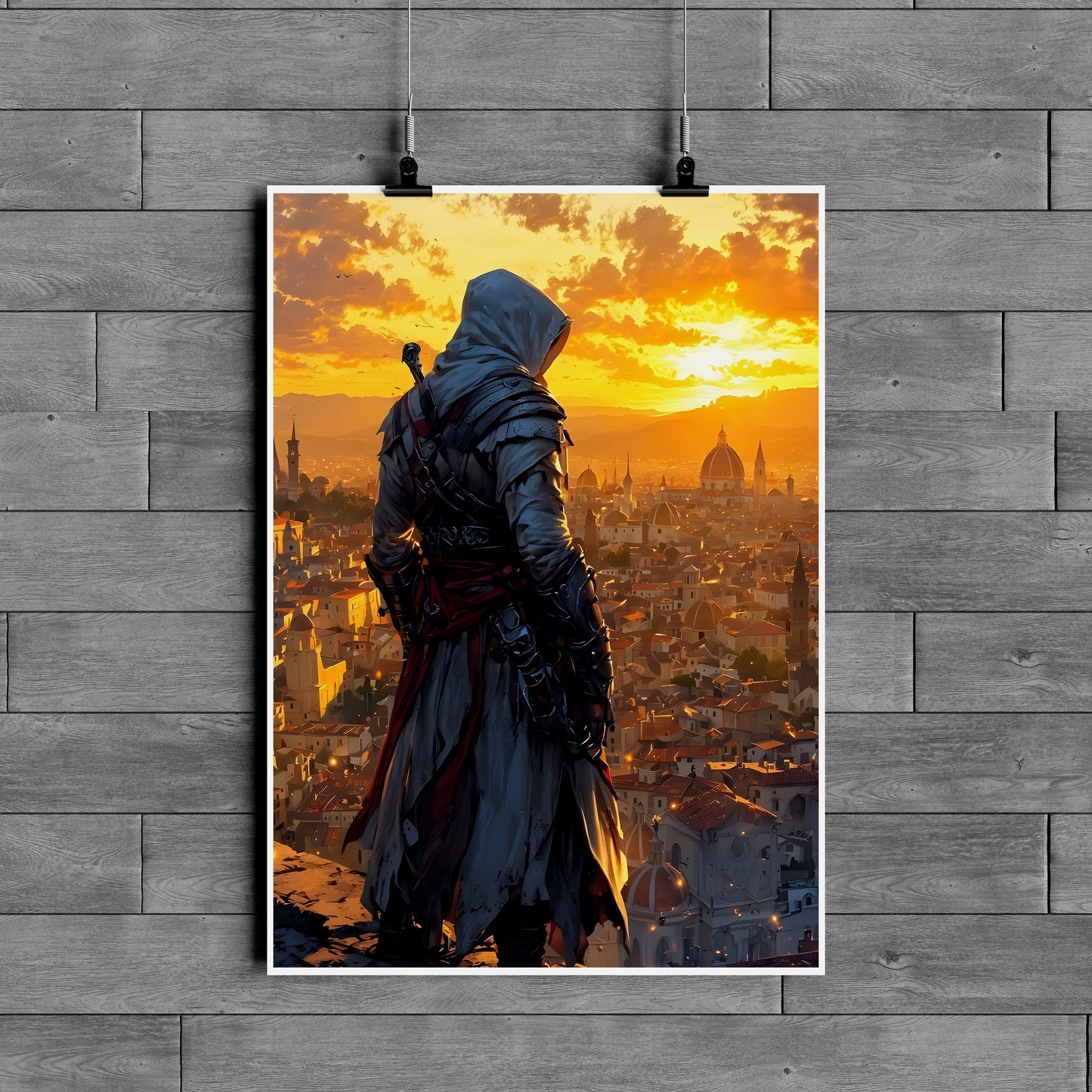 Assassin’s Creed Sunset City View Poster