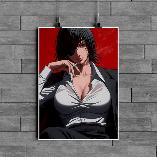 Faye Valentine Cowboy Bebop Poster – Anime Wall Art
