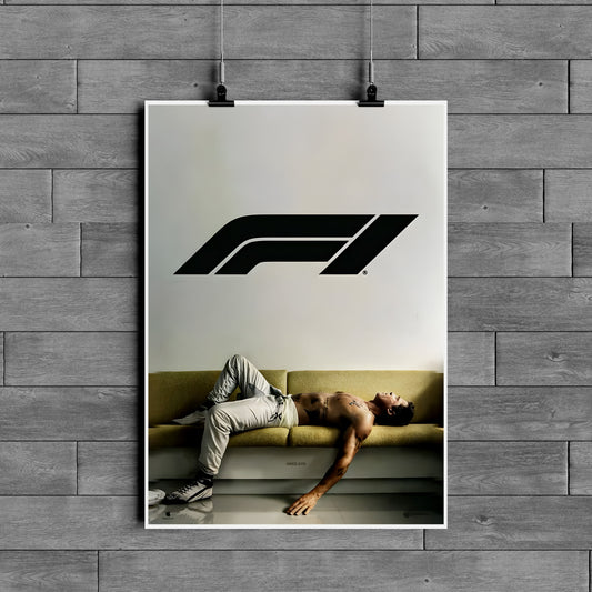 Formula 1 Minimal Poster – F1 Motorsport Racing Wall Art